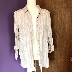 Express Boyfriend Button Down